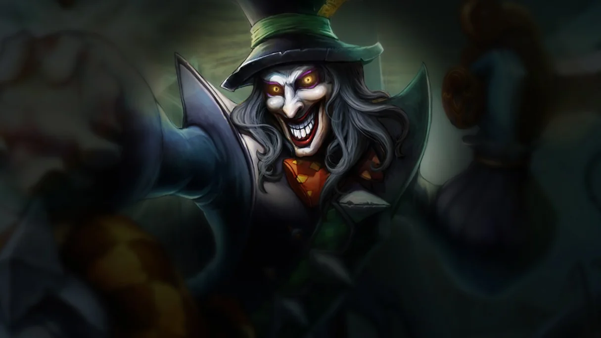 Mad Hatter Shaco Centered Splash