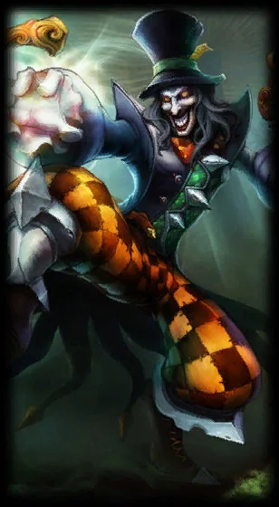 Mad Hatter Shaco Loading Screen