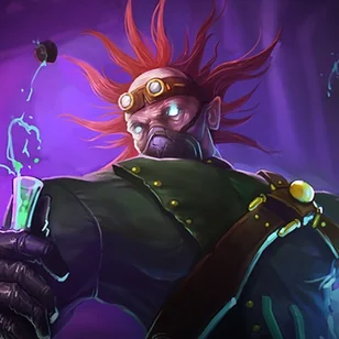 Mad Scientist Singed Tile