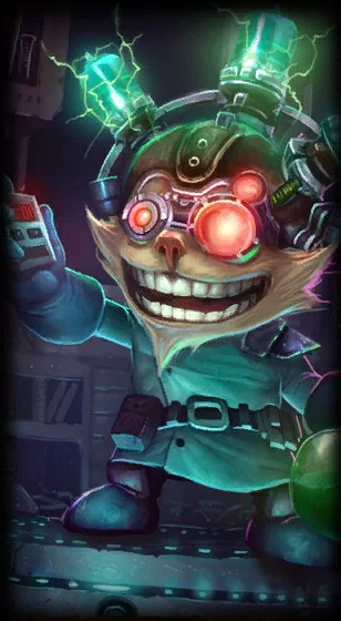 Mad Scientist Ziggs Loading Screen
