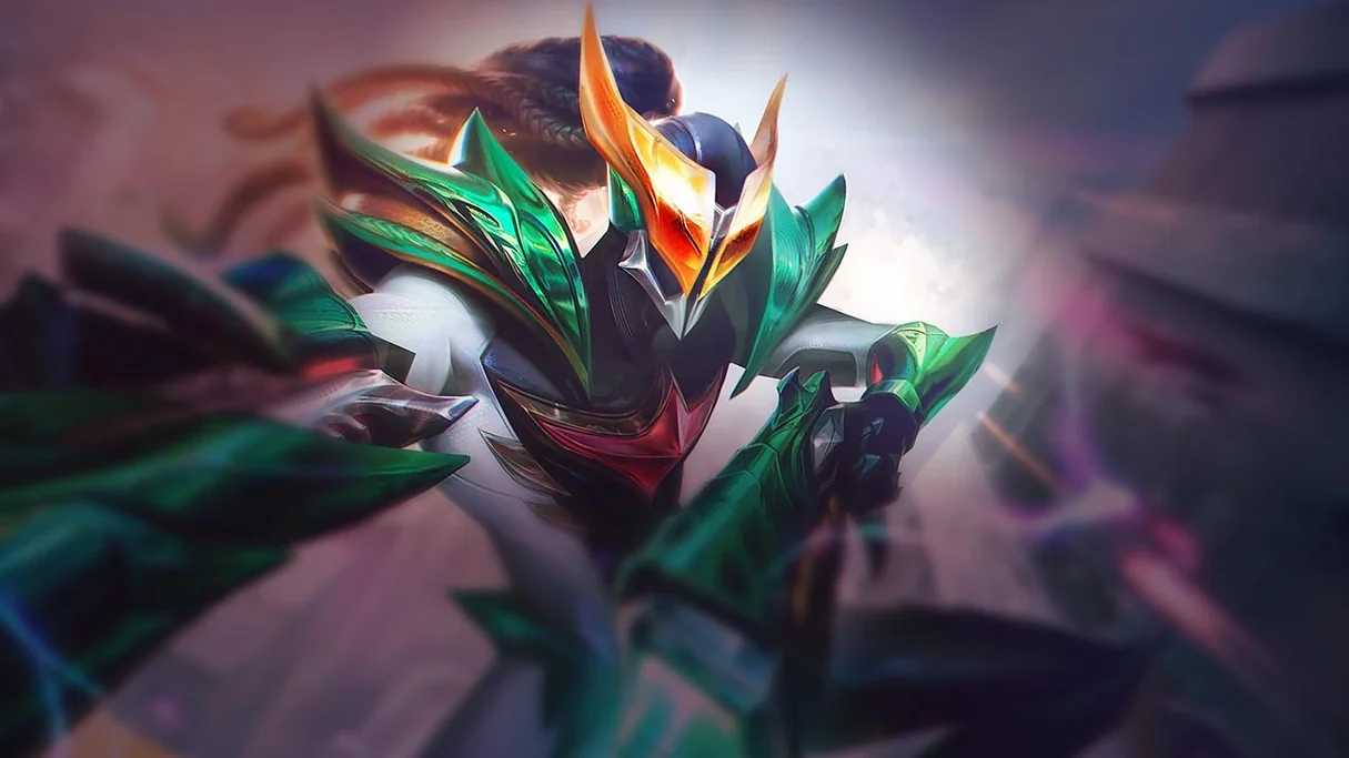 Masked Justice Lucian Centered Splash