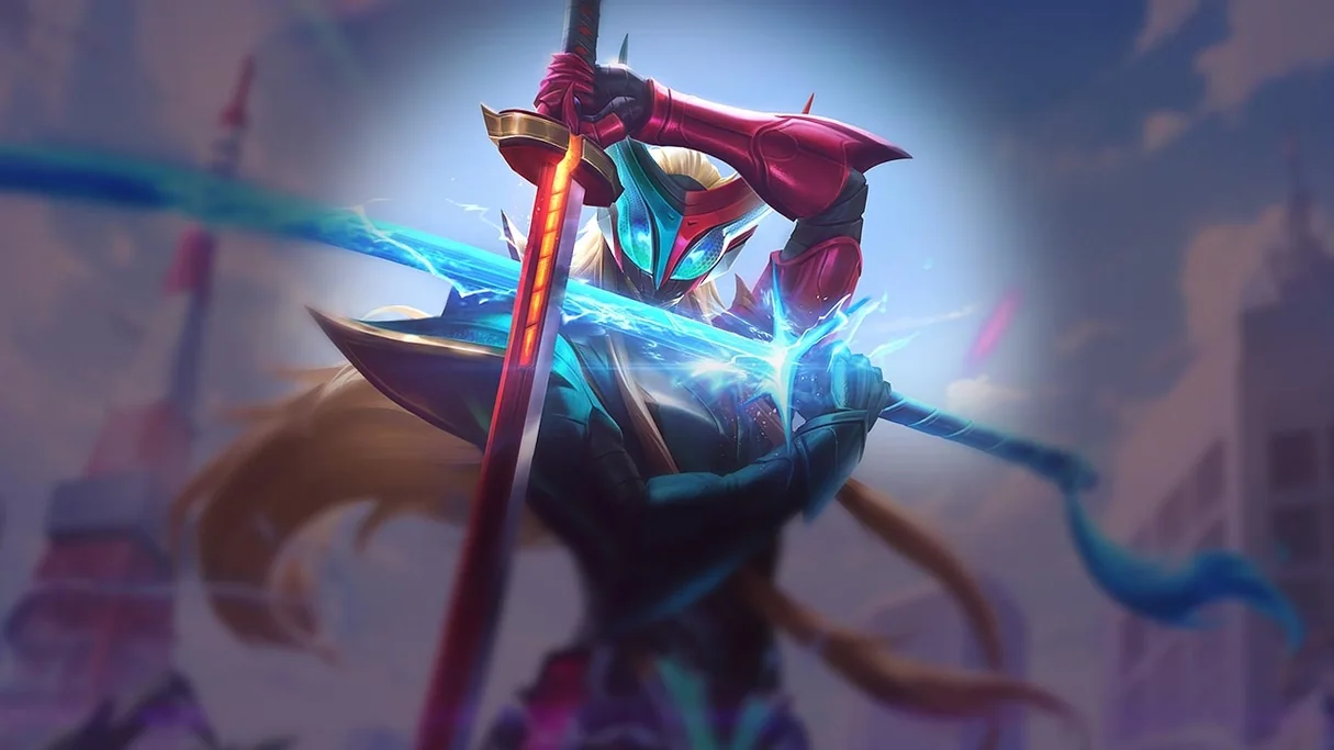 Masked Justice Yone Centered Splash