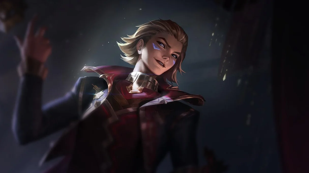 Masque of the Black Rose Ezreal Centered Splash