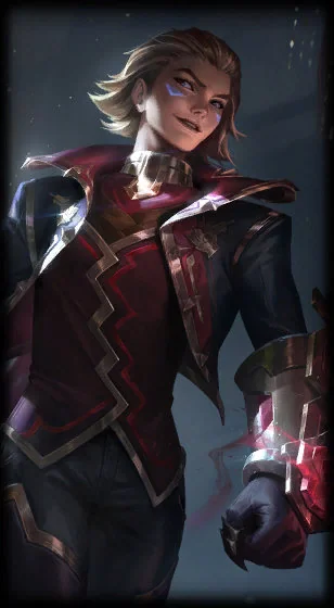Masque of the Black Rose Ezreal Loading Screen