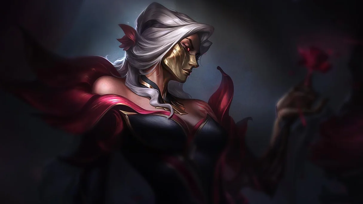 Masque of the Black Rose Renata Glasc Centered Splash