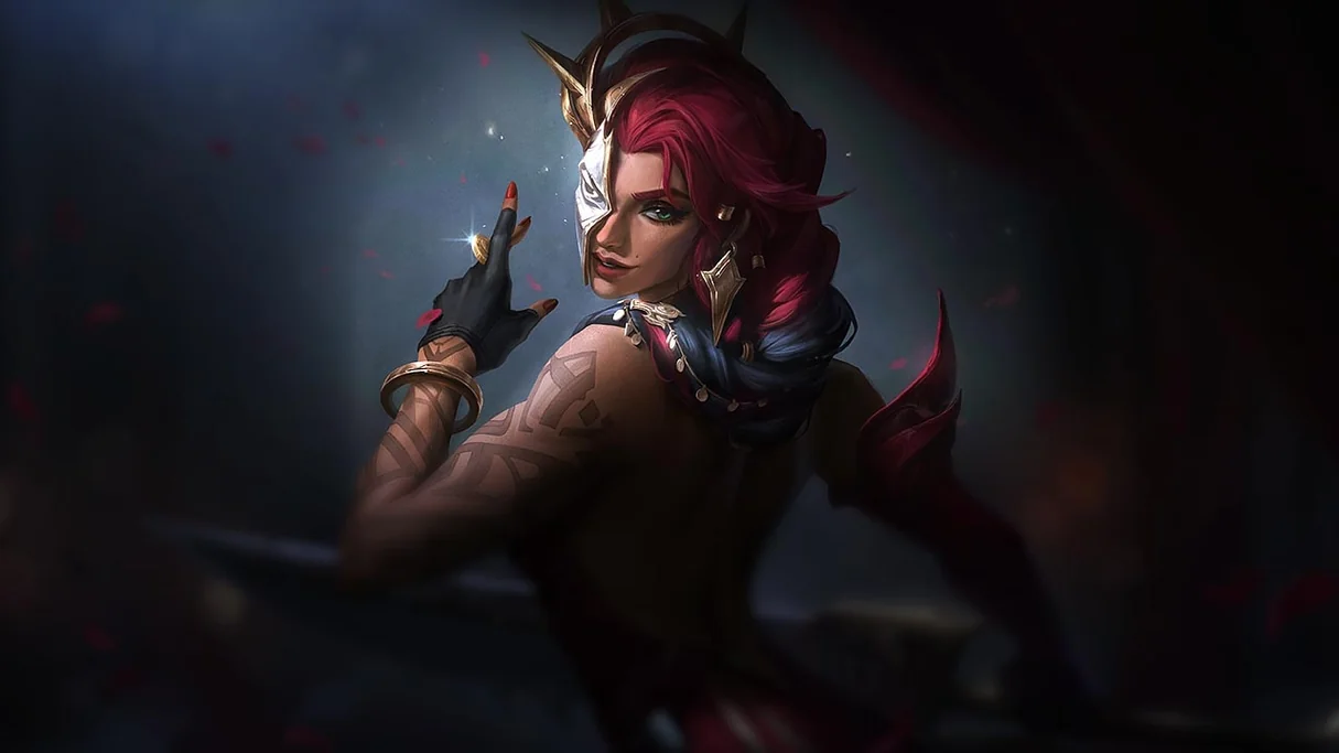 Masque of the Black Rose Samira Centered Splash