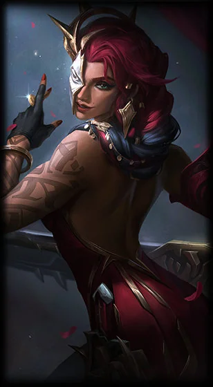 Masque of the Black Rose Samira Loading Screen