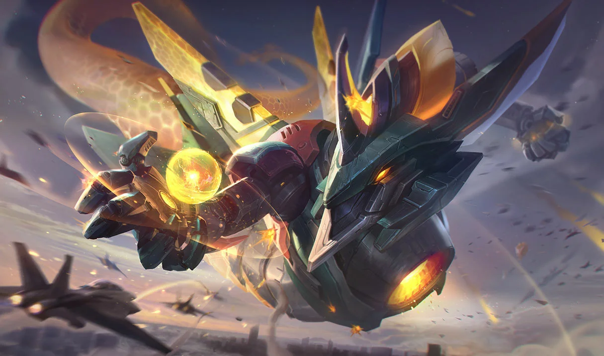 Mecha Aurelion Sol splash art