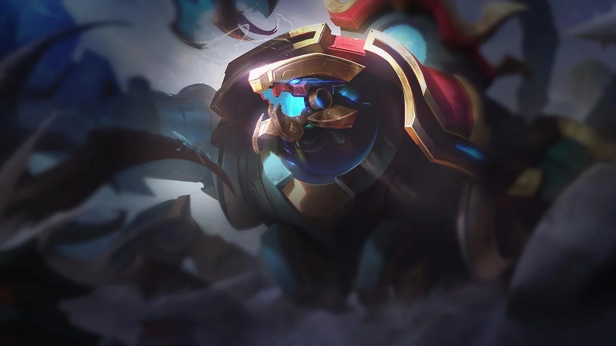 Mecha Kingdoms Skarner Centered Splash