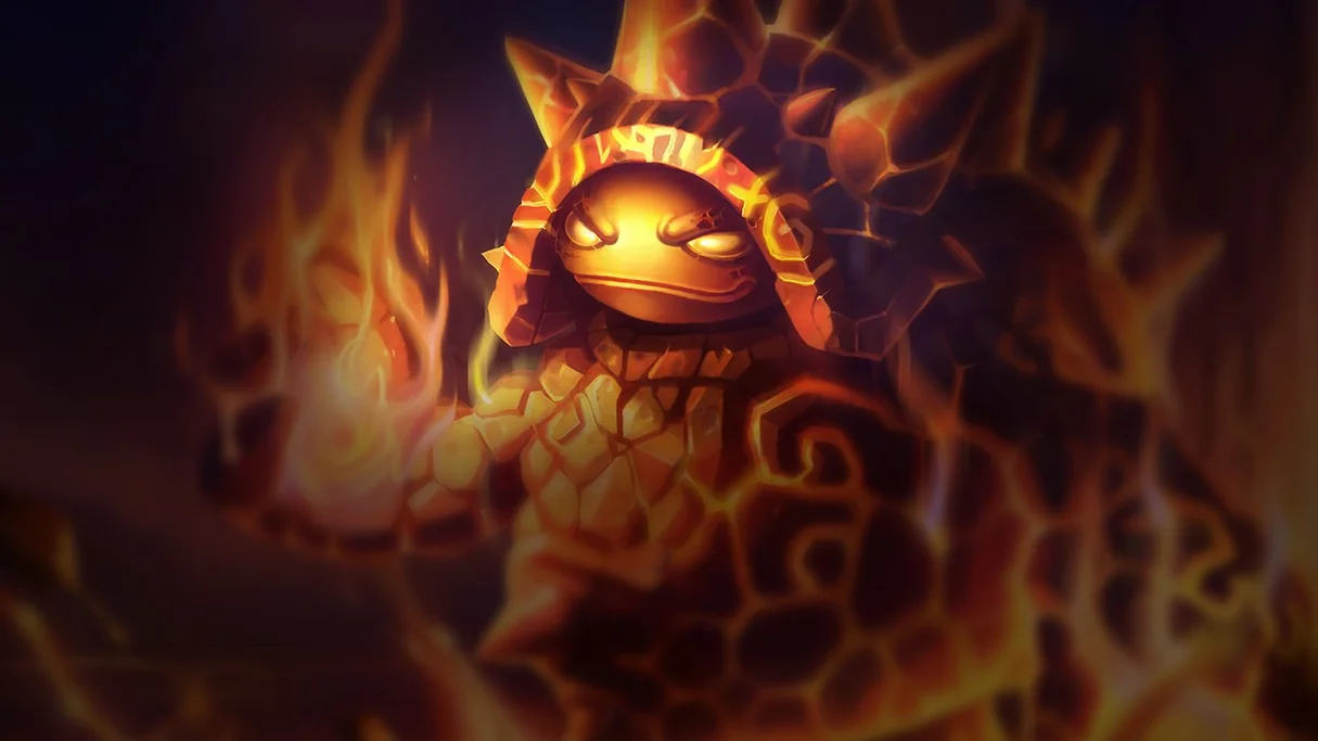 Molten Rammus Centered Splash