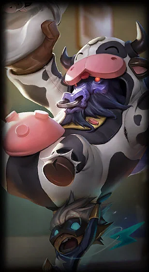 Moo Cow Alistar Loading Screen