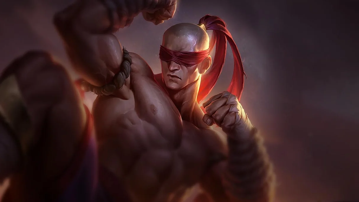 Muay Thai Lee Sin Centered Splash