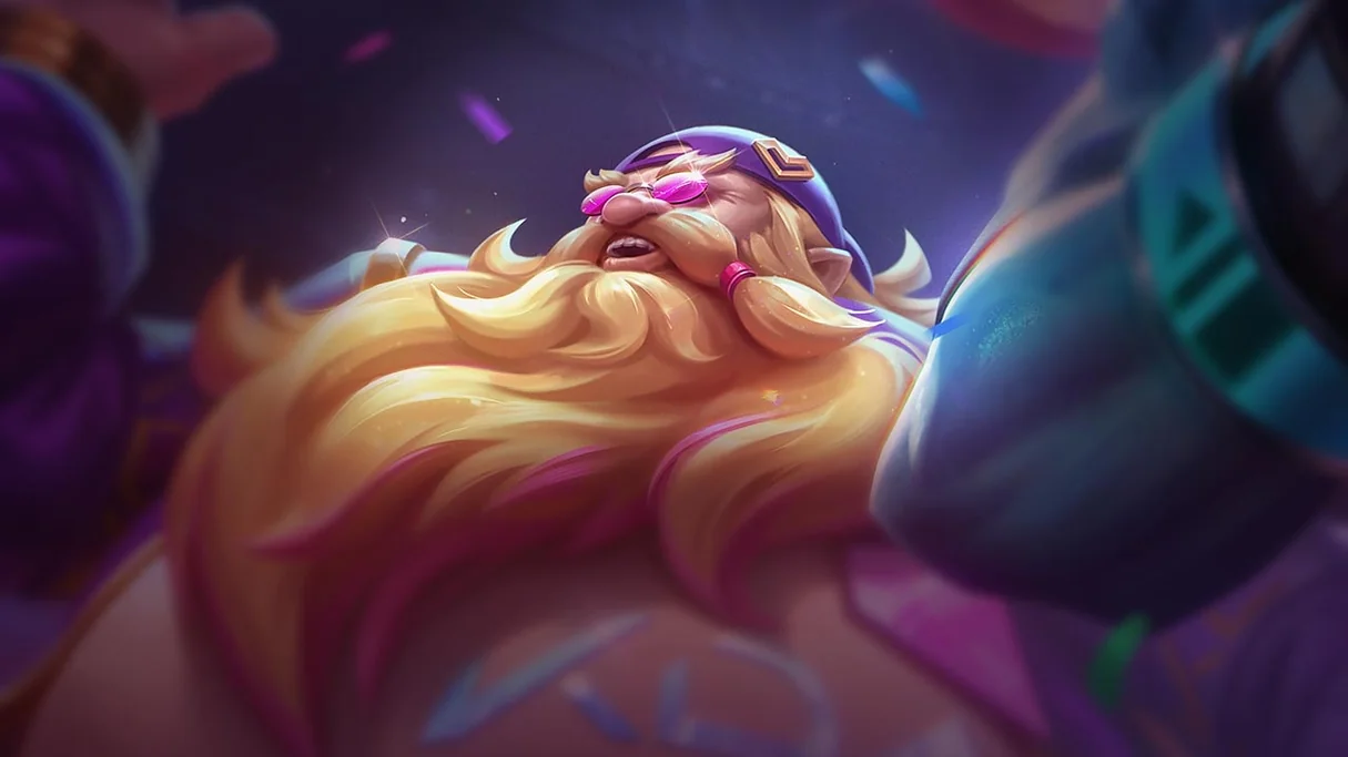 Music Fan Gragas Centered Splash