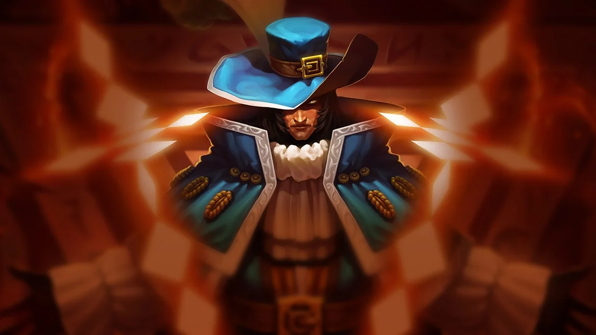 Musketeer Twisted Fate Centered Splash