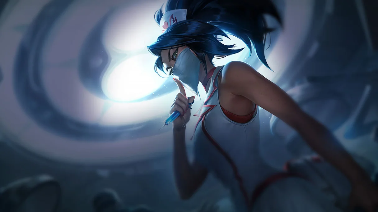 Nurse Akali Centered Splash