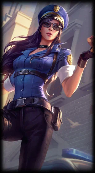 Officer Caitlyn Loading Screen