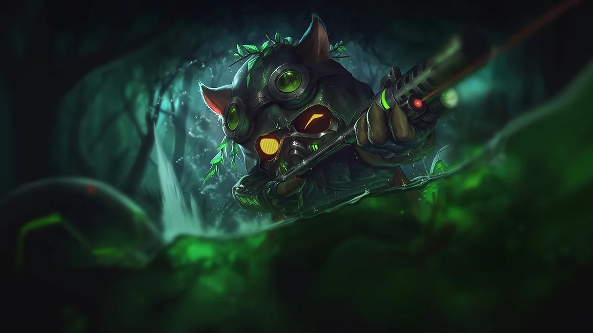 Omega Squad Teemo Centered Splash