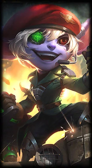 Omega Squad Tristana Loading Screen