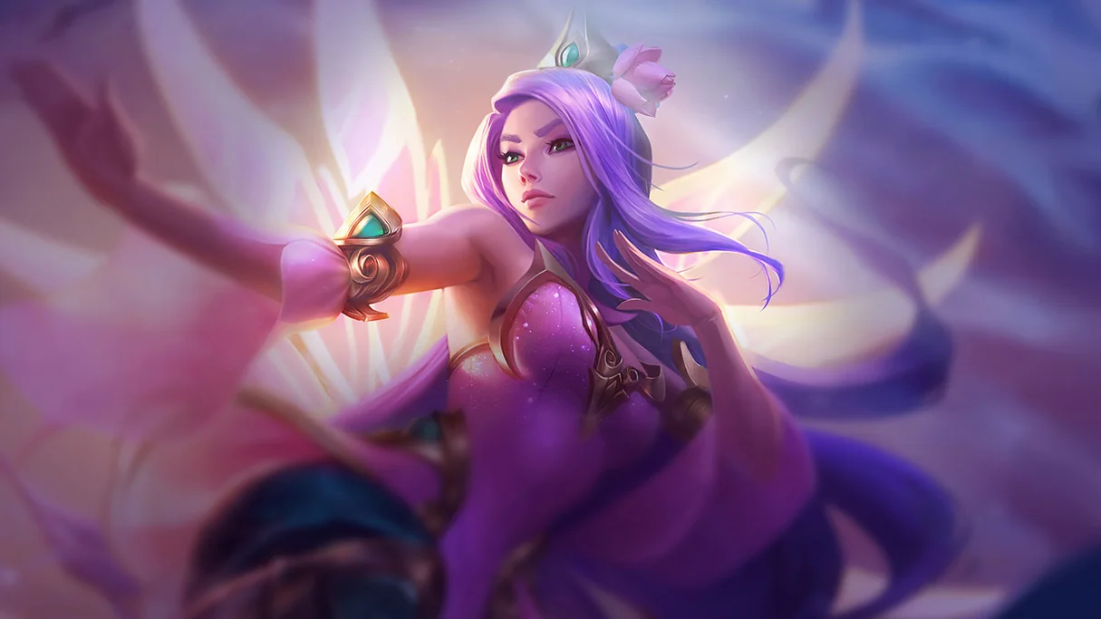 Order of the Lotus Irelia Centered Splash