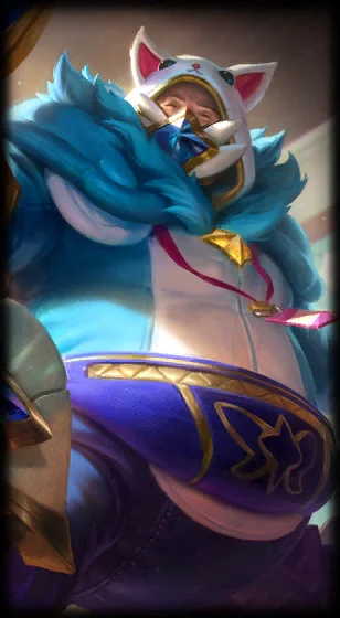 Pajama Guardian Cosplay Urgot Loading Screen