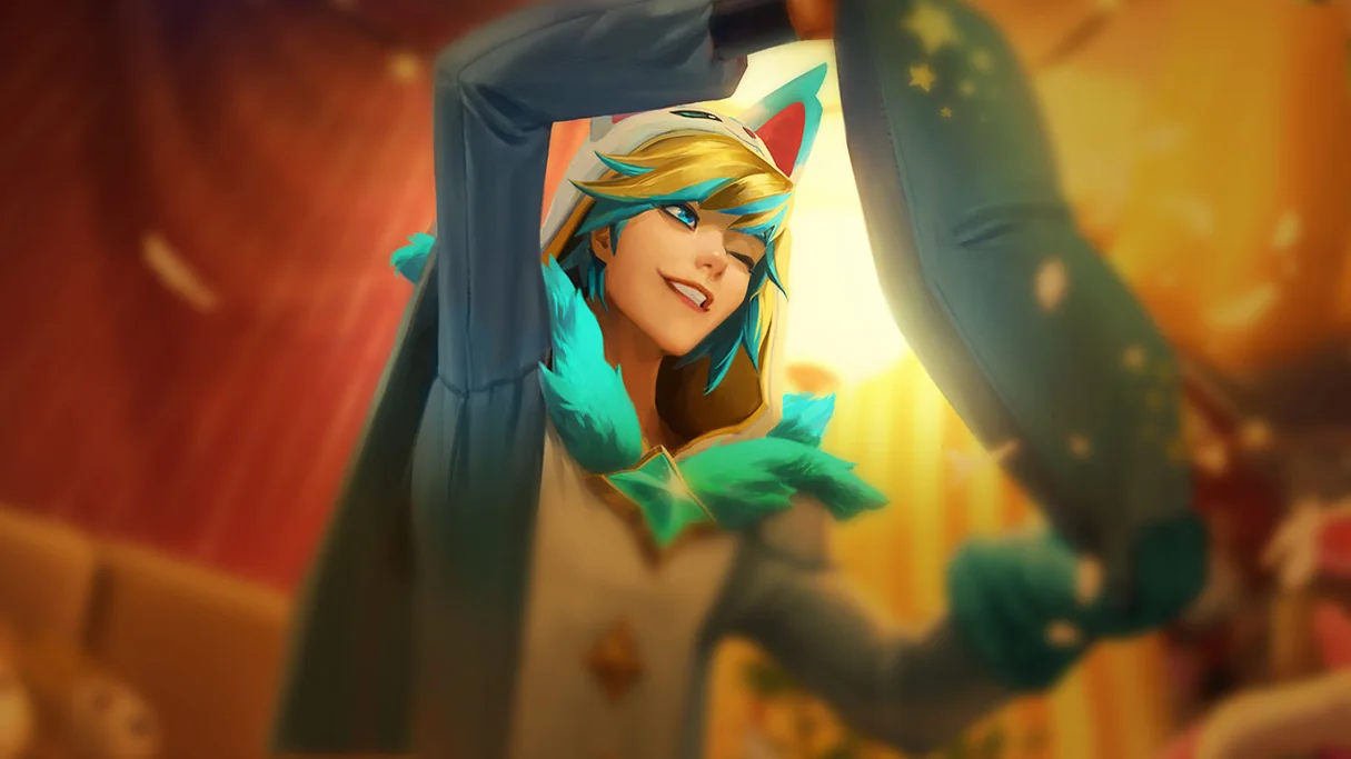 Pajama Guardian Ezreal Centered Splash