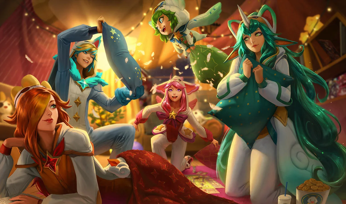 Pajama Guardian Soraka splash art
