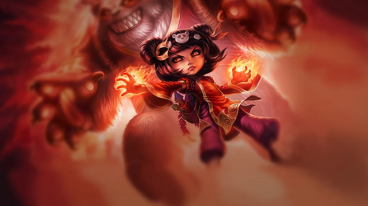 Panda Annie Centered Splash