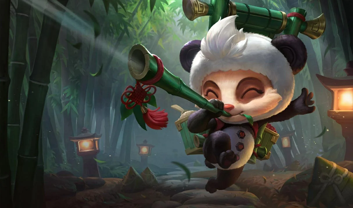 Panda Teemo splash art