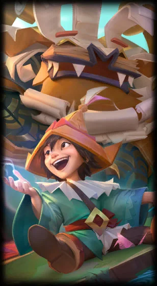 Papercraft Nunu & Willump Loading Screen