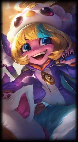 Pengu Cosplay Tristana Loading Screen