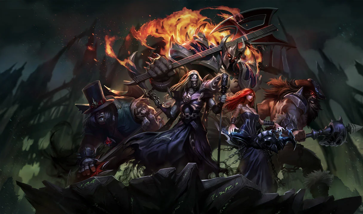 Pentakill Olaf splash art