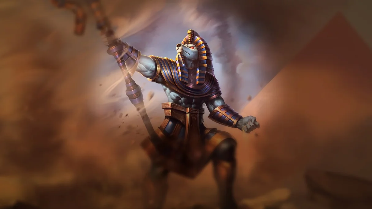 Pharaoh Nasus Centered Splash