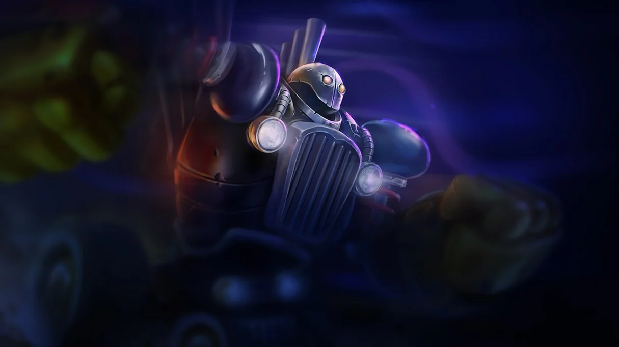 Piltover Customs Blitzcrank Centered Splash
