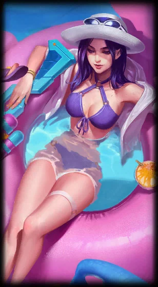 Pool Party Caitlyn Loading Screen