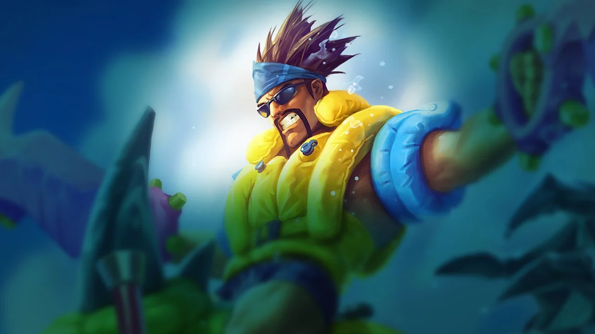 Pool Party Draven Centered Splash
