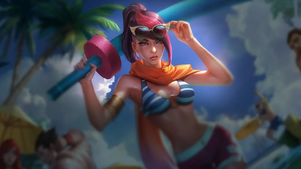 Pool Party Fiora Centered Splash