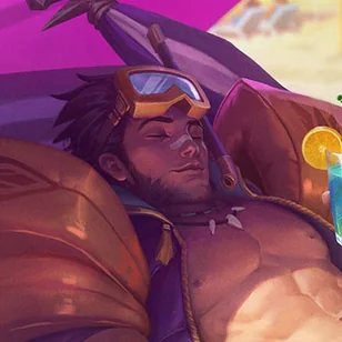 Pool Party Jarvan IV Tile