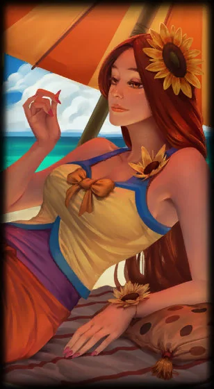 Pool Party Leona Loading Screen