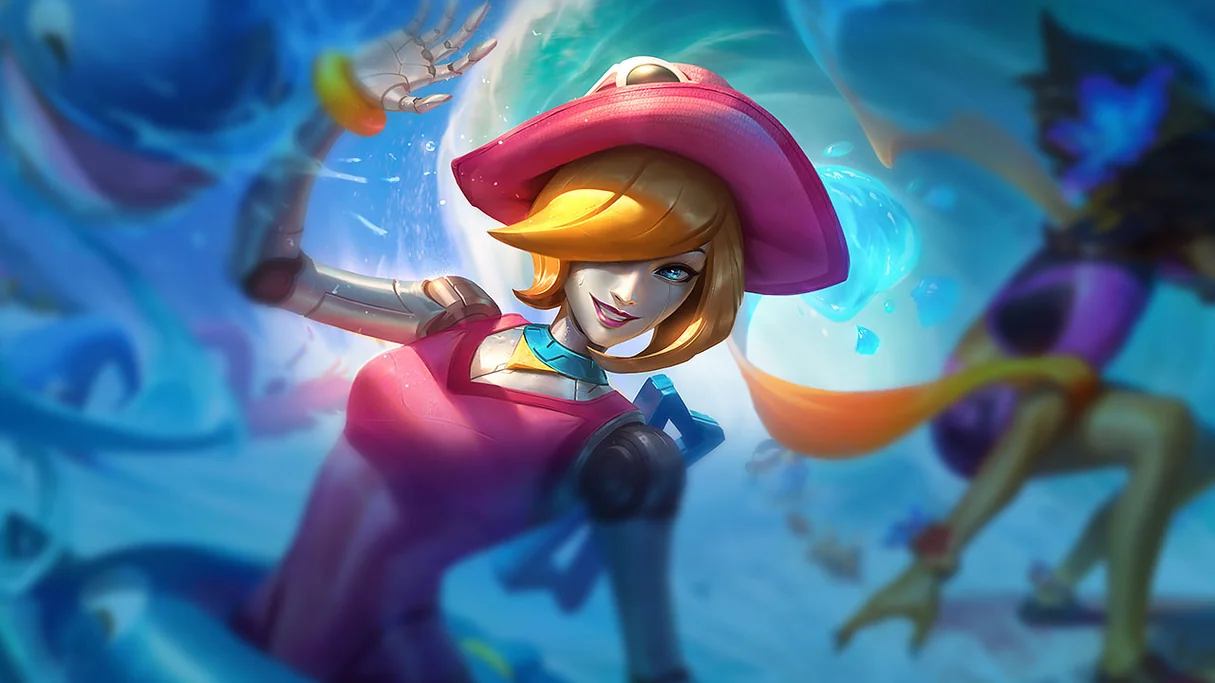 Pool Party Orianna Centered Splash
