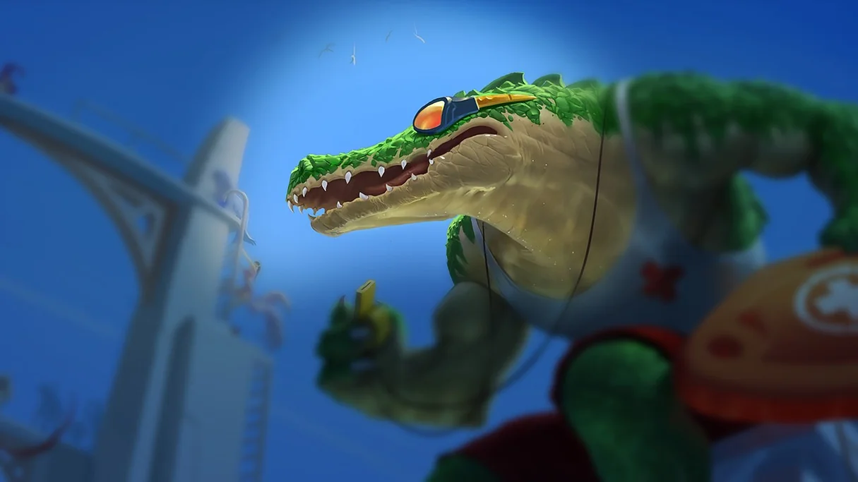 Pool Party Renekton Centered Splash