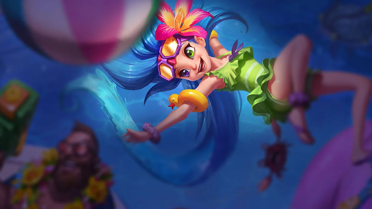 Pool Party Zoe Centered Splash