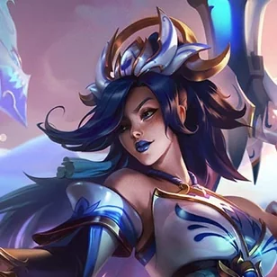 Porcelain Miss Fortune Tile