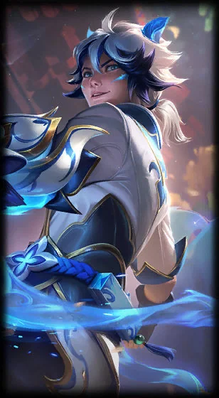 Porcelain Protector Ezreal Loading Screen