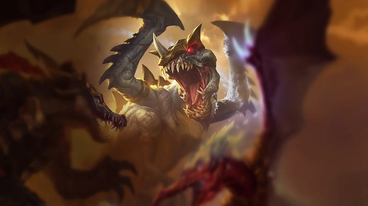 Prehistoric Cho’Gath Centered Splash