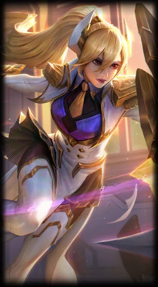 Prestige Battle Academia Leona Loading Screen