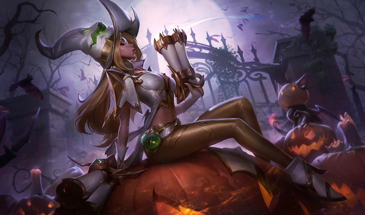 Prestige Bewitching Miss Fortune splash art