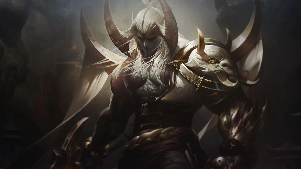 Prestige Blood Moon Aatrox Centered Splash