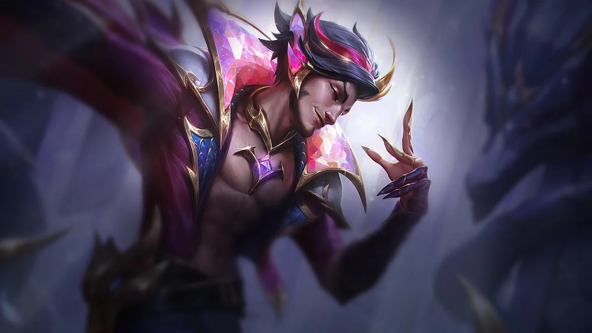 Prestige Dragonmancer Rakan Centered Splash