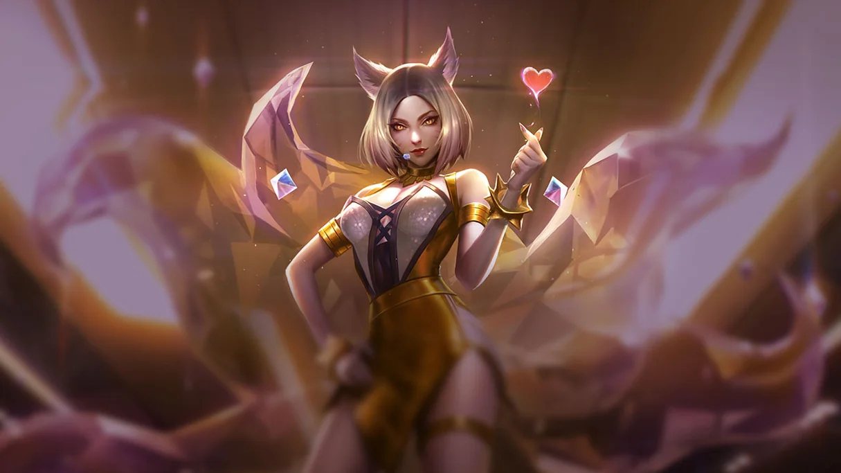 Prestige K/DA Ahri Centered Splash
