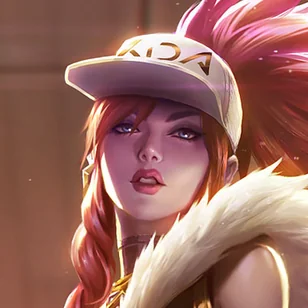 Prestige K/DA Akali (2022) Tile